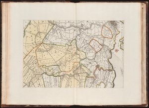 Nuevo mapa de la tierra de Utrecht según orden de los Ed. Mog. Señores Estados de Bernard de Roĳ